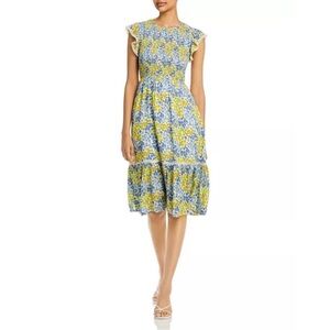 Lost & Wander floral midi dress